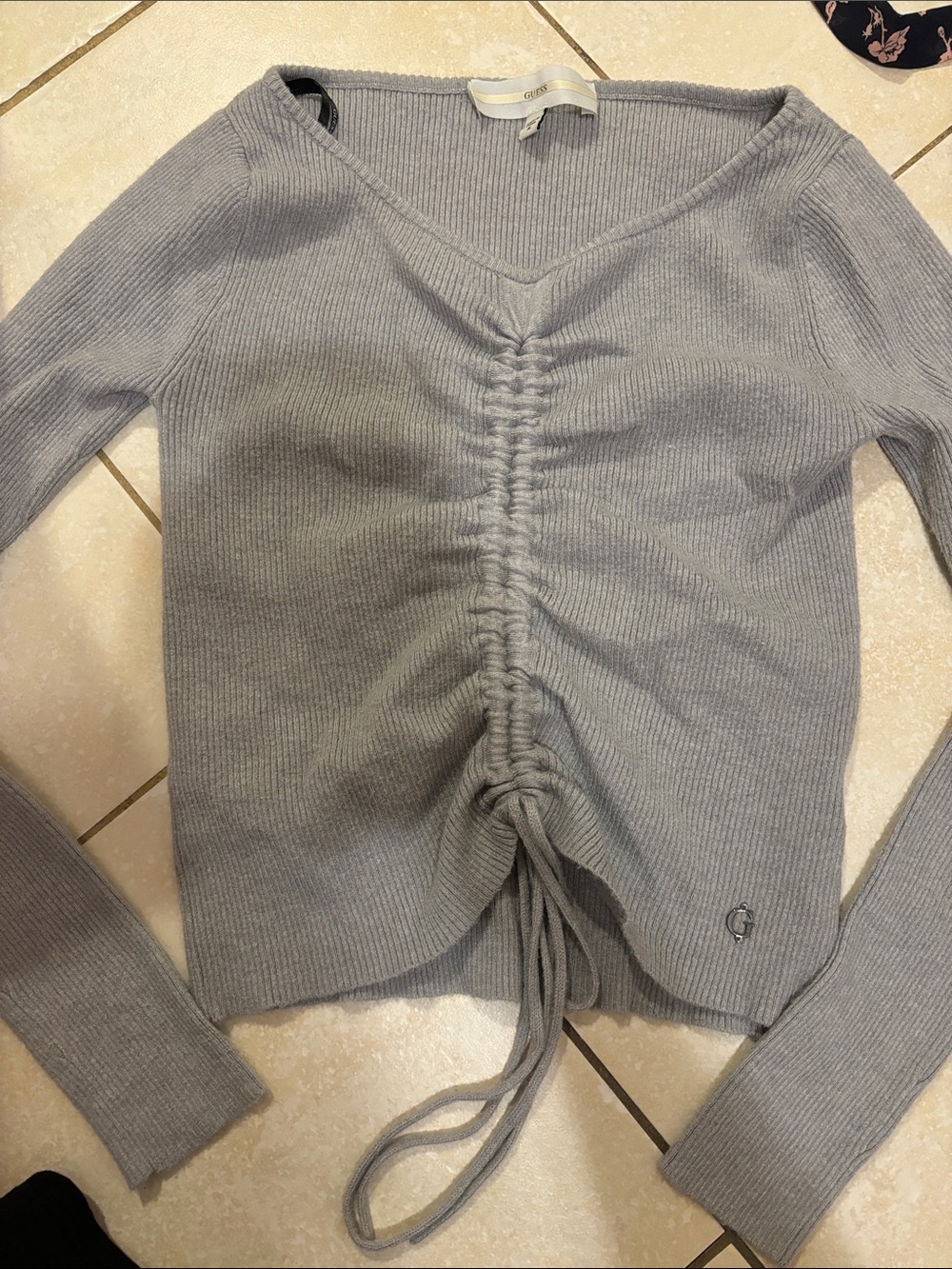 Classic Light Gray Ribbed Set - Picture 3 of 4